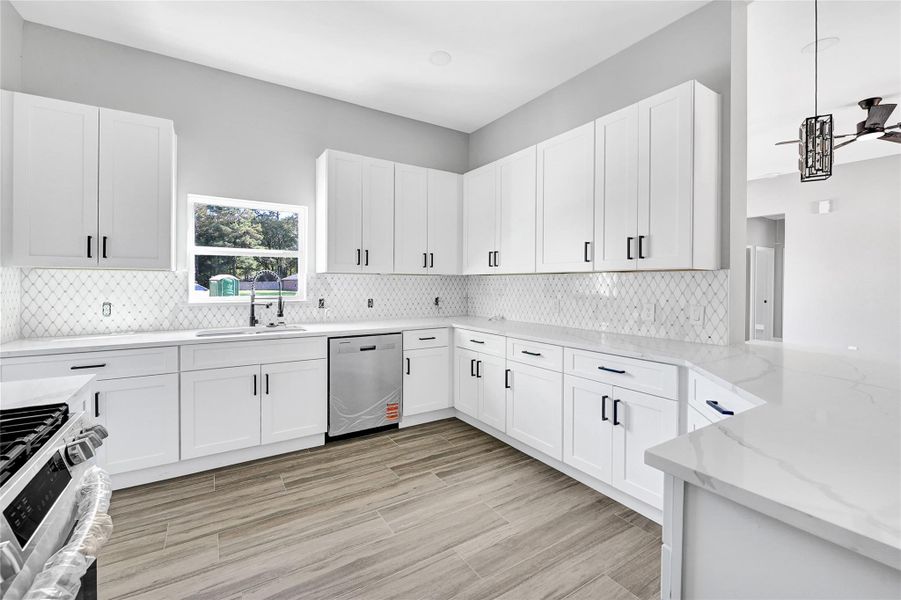 Furnished interior view inside a new home in , New Caney (Image 4). Furnished interior view inside a new home in , New Caney (Image 4).