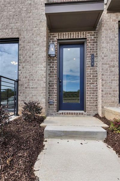 Exterior details and patio area of a home in Echo Park, Suwanee (Image 2). Exterior details and patio area of a home in Echo Park, Suwanee (Image 2).