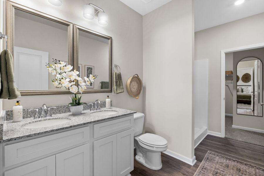 Representative furnished interior of a home built from the Ash 24 by McGuinn Homes in Towns at Lake Greenwood, Greenwood (Image 15). Representative furnished interior of a home built from the Ash 24 by McGuinn Homes in Towns at Lake Greenwood, Greenwood (Image 15).