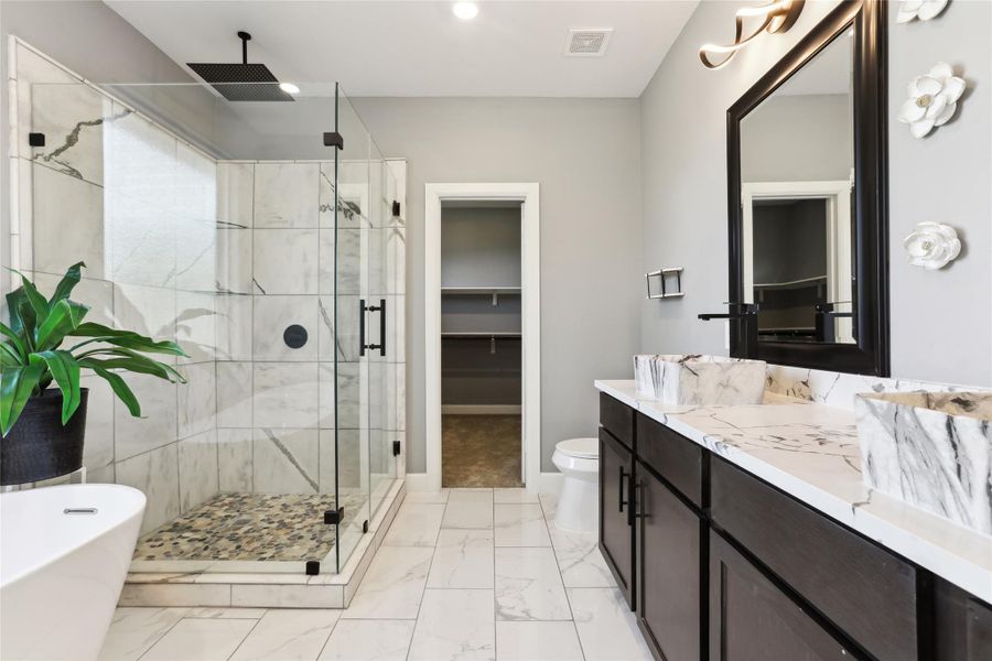 Furnished interior view inside a new home in , Cedar Creek (Image 10).