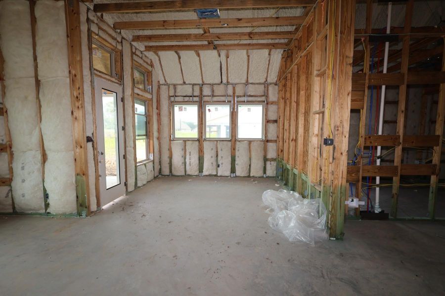 In-progress construction of a new home in Meridiana - Ascent Collection, Manvel, TX (Image 11).