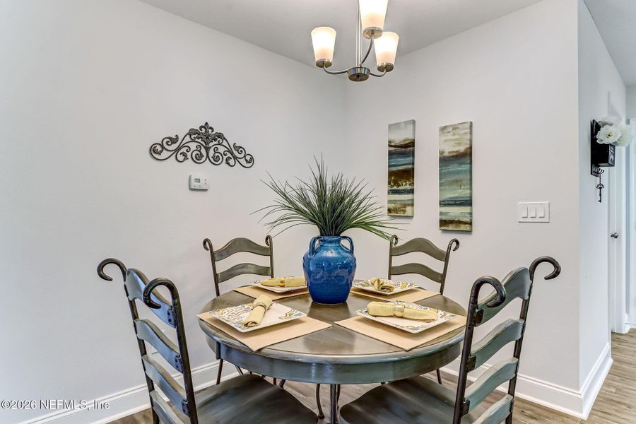 Furnished interior view inside a new home in , Jacksonville (Image 6). Furnished interior view inside a new home in , Jacksonville (Image 6).