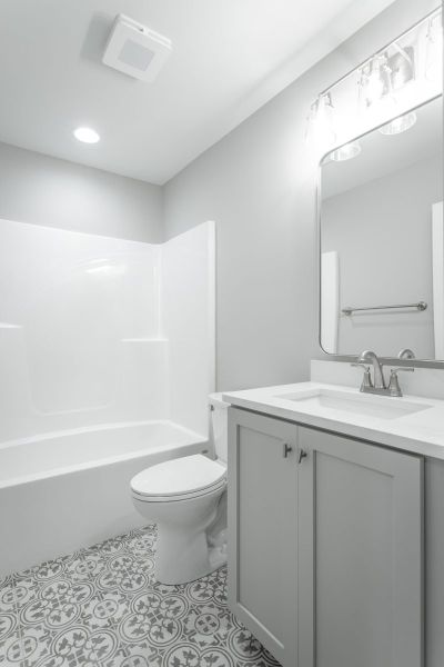 Representative furnished interior of a home built from the Autumnbrook B by Riverstone Construction, LLC in Faith View, Ooltewah (Image 6). Representative furnished interior of a home built from the Autumnbrook B by Riverstone Construction, LLC in Faith View, Ooltewah (Image 6).