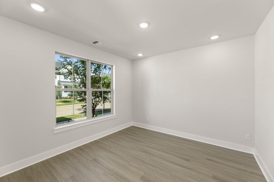 Spacious, unfurnished interior of a new home in Garden Collection at Harvest, Argyle (Image 12). Spacious, unfurnished interior of a new home in Garden Collection at Harvest, Argyle (Image 12).