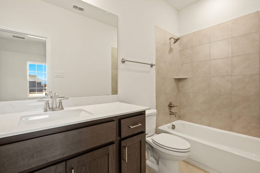 Furnished interior view inside a new home in Lake Breeze, Lavon (Image 13).
