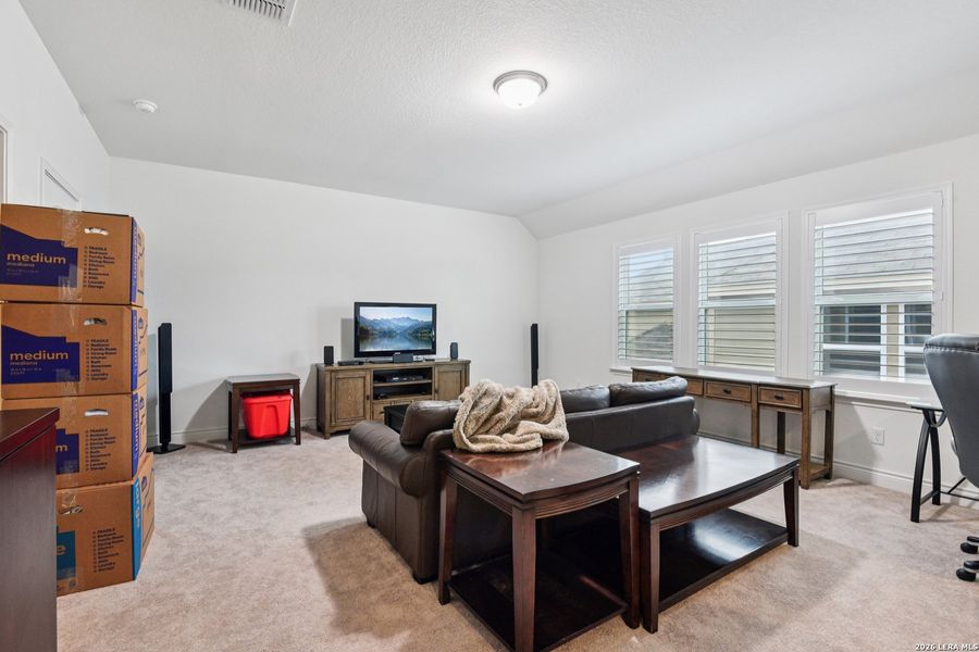 Furnished interior view inside a new home in Davis Ranch, San Antonio (Image 43).