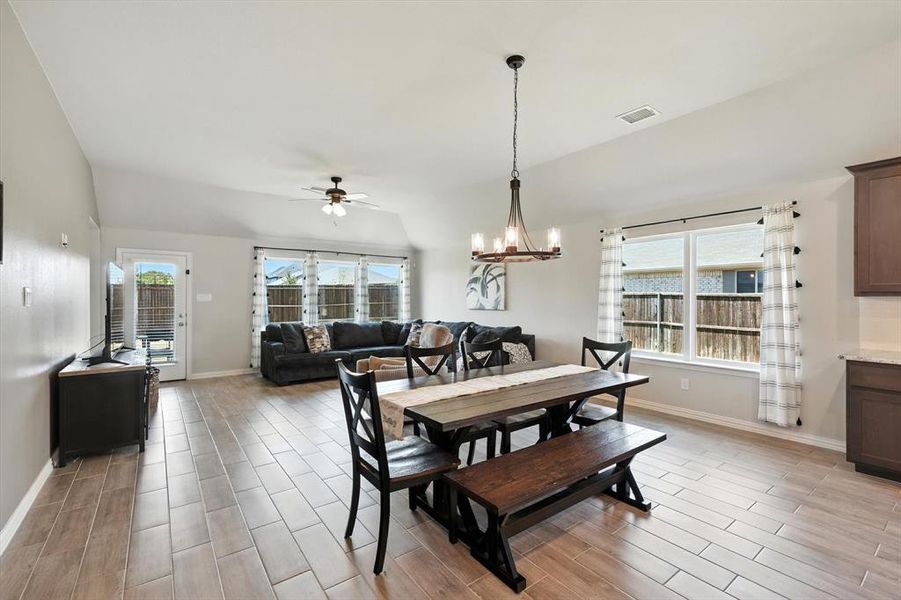 Furnished interior view inside a new home in , Royse City (Image 14).