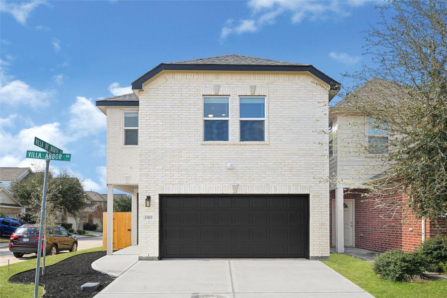 Front exterior of a new home in , Houston, TX, highlighting curb appeal (Image 2). Front exterior of a new home in , Houston, TX, highlighting curb appeal (Image 2).