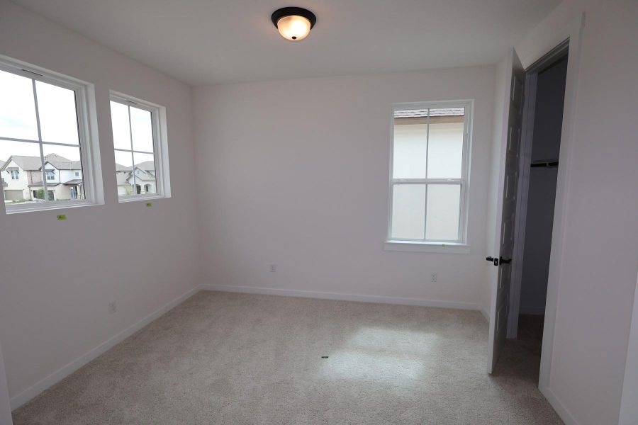 Spacious, unfurnished interior of a new home in Flora, Hutto (Image 16). Spacious, unfurnished interior of a new home in Flora, Hutto (Image 16).