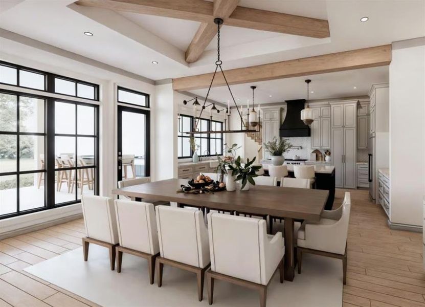 Furnished interior view inside a new home in , Corsicana (Image 7). Furnished interior view inside a new home in , Corsicana (Image 7).