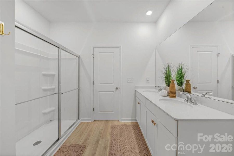 Furnished interior view inside a new home in Sheffield, Indian Trail (Image 30).