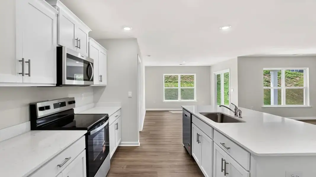 Furnished interior view inside a new home in Gibson Grove, Laurens (Image 7).