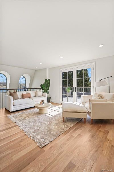 Furnished interior view inside a new home in , Denver (Image 29).