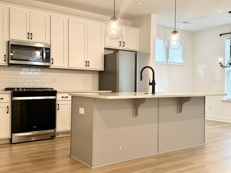 Furnished interior view inside a new home in , Charleston (Image 8).