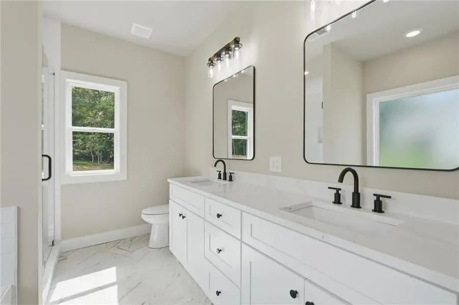 Furnished interior view inside a new home in , Gainesville (Image 12).