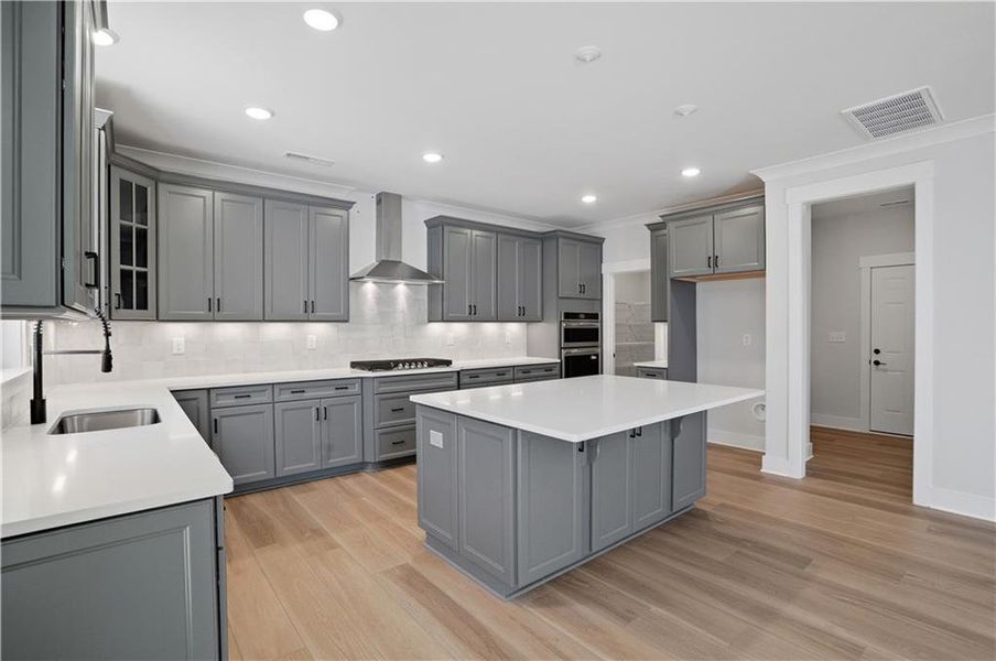 Furnished interior view inside a new home in , Dawsonville (Image 8).