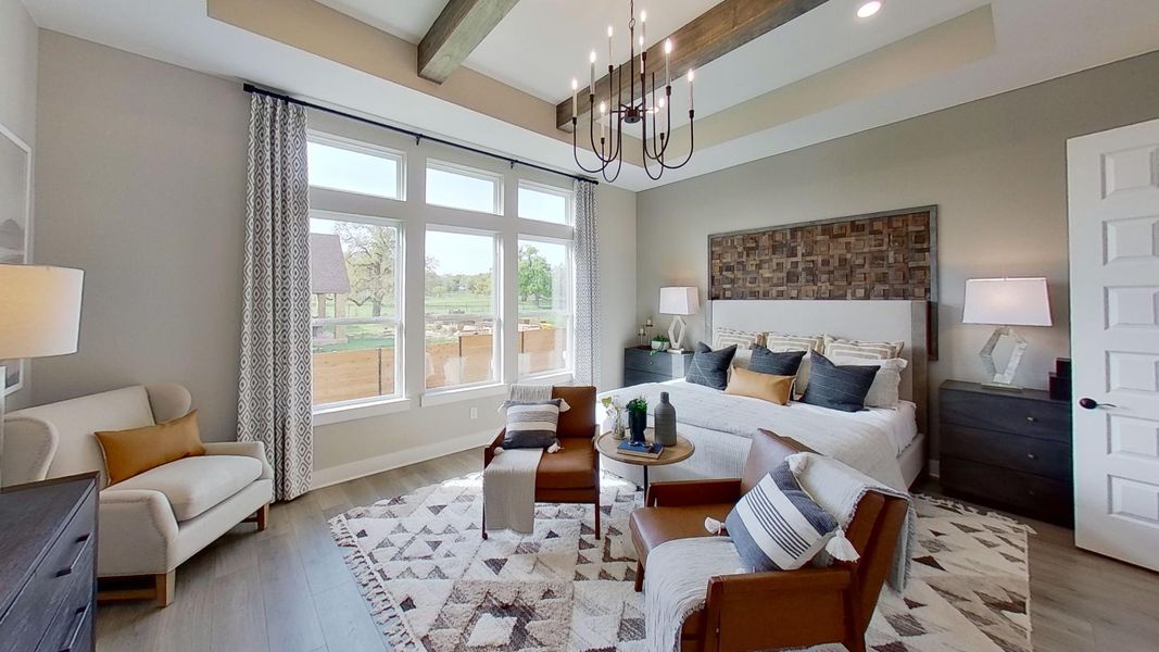 Furnished interior view inside a new home in Broken Oak, Georgetown (Image 33). Furnished interior view inside a new home in Broken Oak, Georgetown (Image 33).