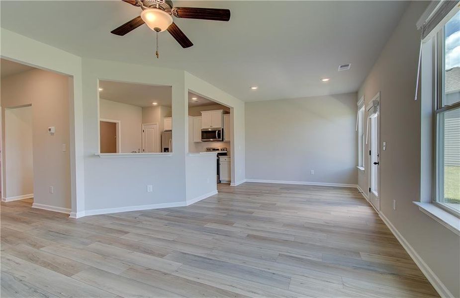 Spacious, unfurnished interior of a new home in Towne Center, Hampton (Image 14). Spacious, unfurnished interior of a new home in Towne Center, Hampton (Image 14).