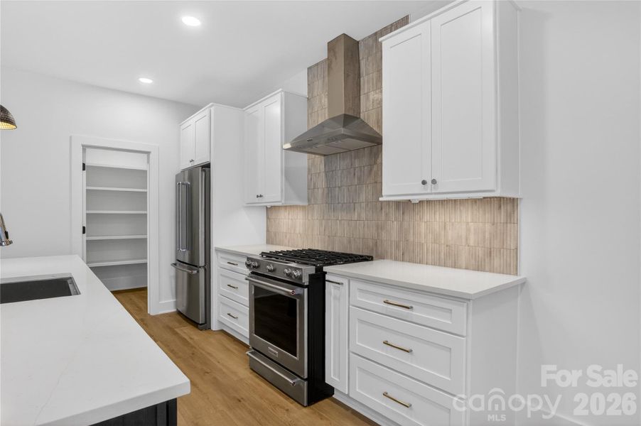 Furnished interior view inside a new home in , Charlotte (Image 13).