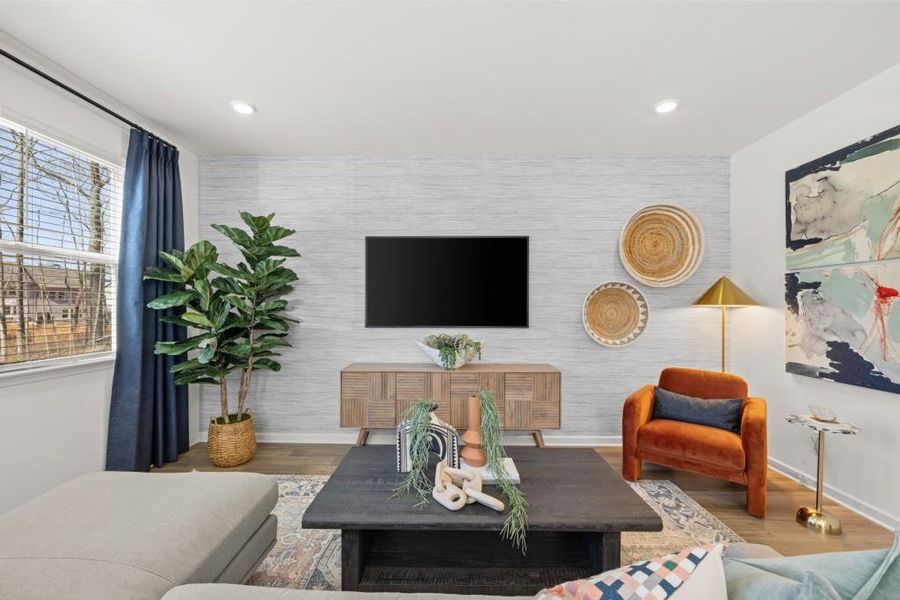 Furnished interior view inside a new home in , Doraville (Image 26).