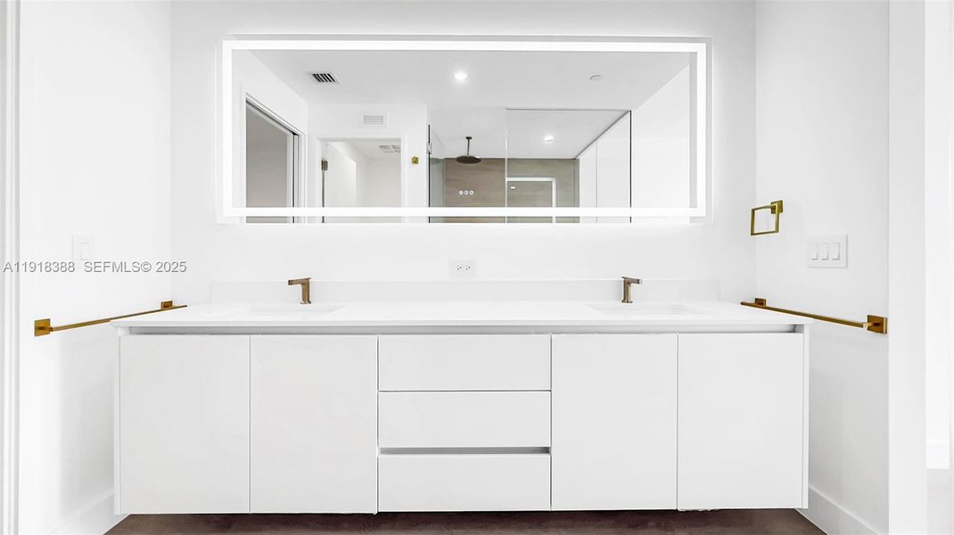 Furnished interior view inside a new home in Aria Reserve, Miami (Image 7).