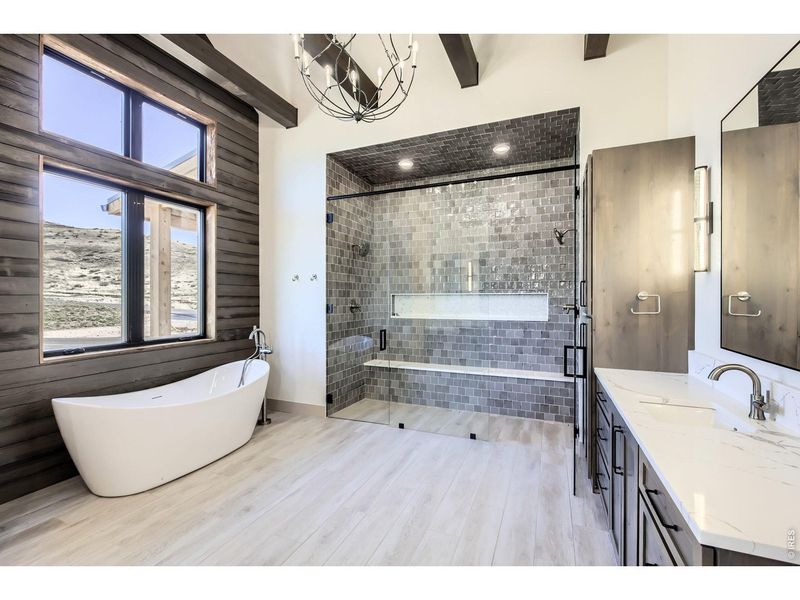 Furnished interior view inside a new home in , Greeley (Image 14).