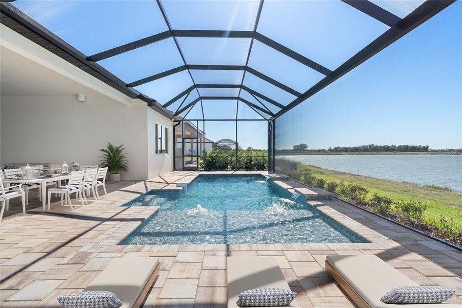Exterior details and patio area of a home in , Sarasota (Image 3).