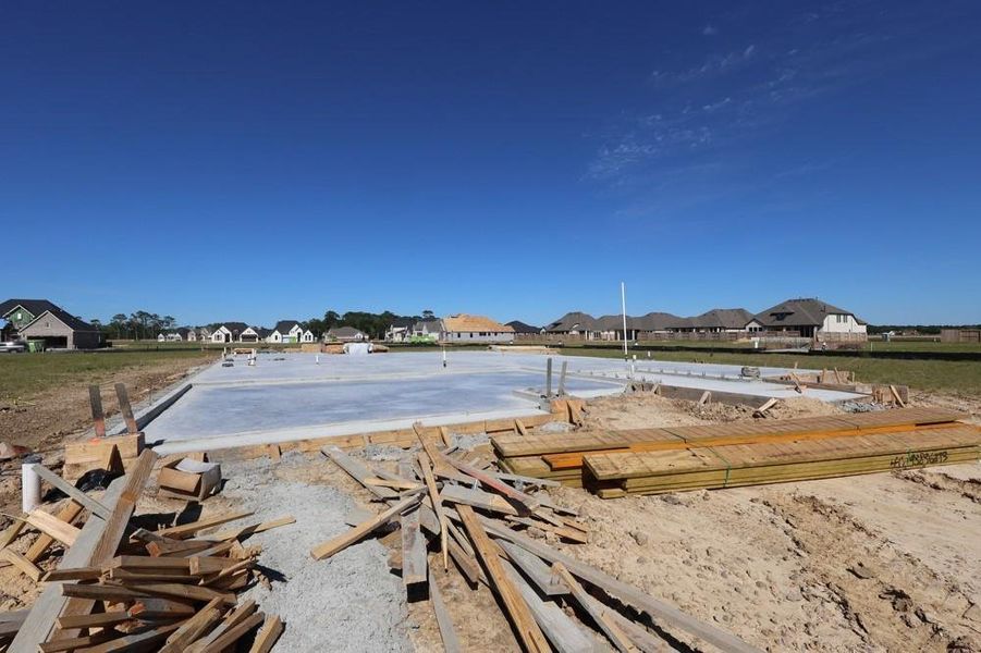 Every foundation at DWH is engineered and it’s inspected three times! We do not do “batch” testing.  Rest easy knowing your foundation comes with a 10 year warranty.