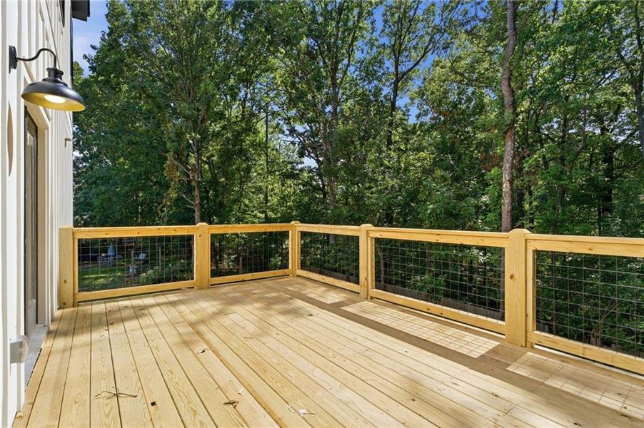 Exterior details and patio area of a home in , Marietta (Image 29).