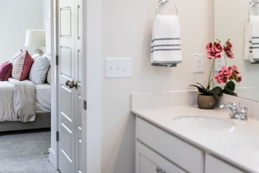 Furnished interior view inside a new home in Stonebarrow, Lillington (Image 17). Furnished interior view inside a new home in Stonebarrow, Lillington (Image 17).