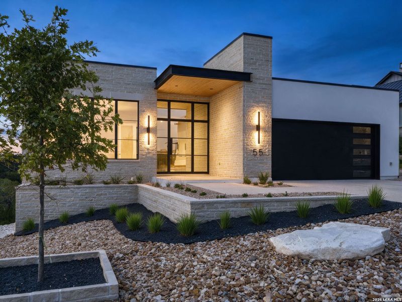 Exterior details and patio area of a home in , Boerne (Image 23).