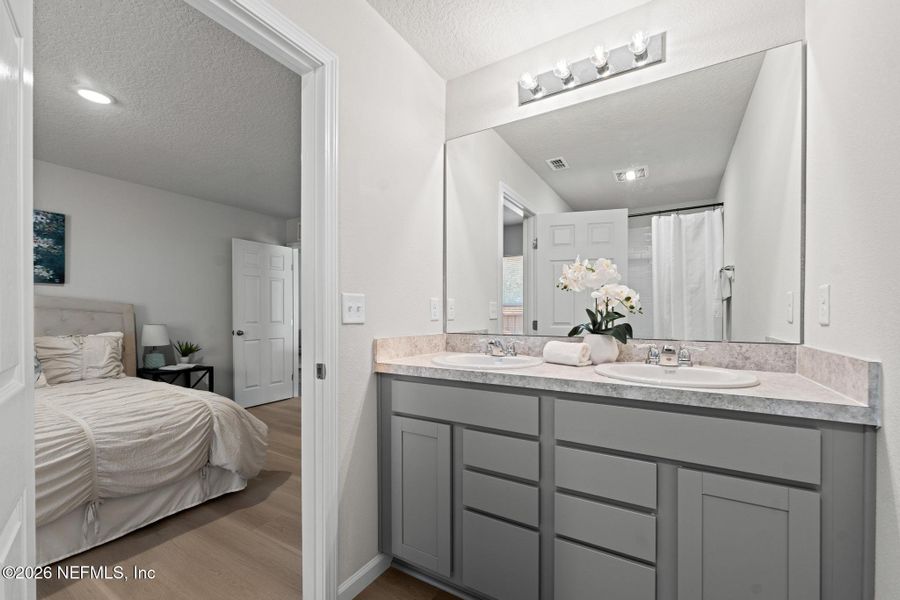 Furnished interior view inside a new home in , Jacksonville (Image 12).