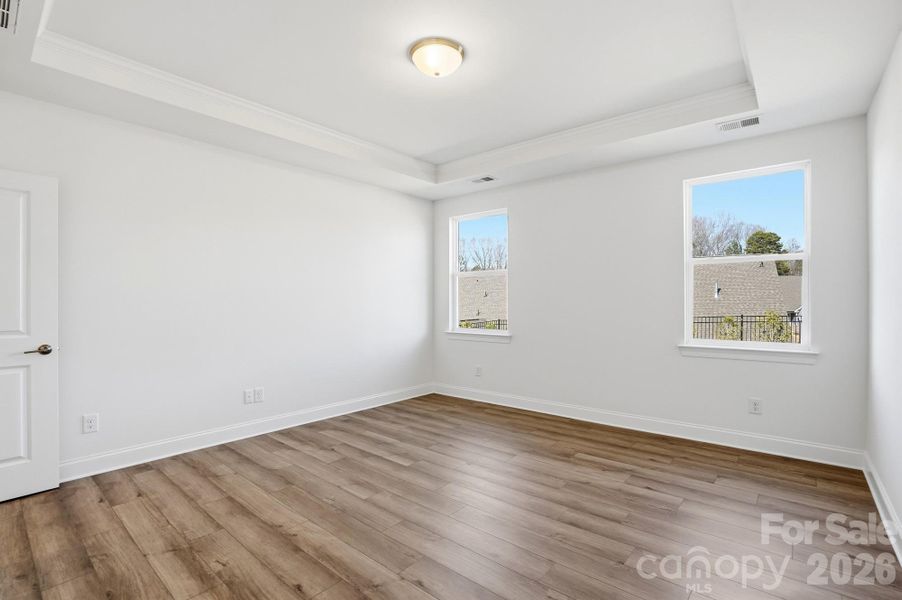 Spacious, unfurnished interior of a new home in Villas at Prestwick, Mooresville (Image 28).