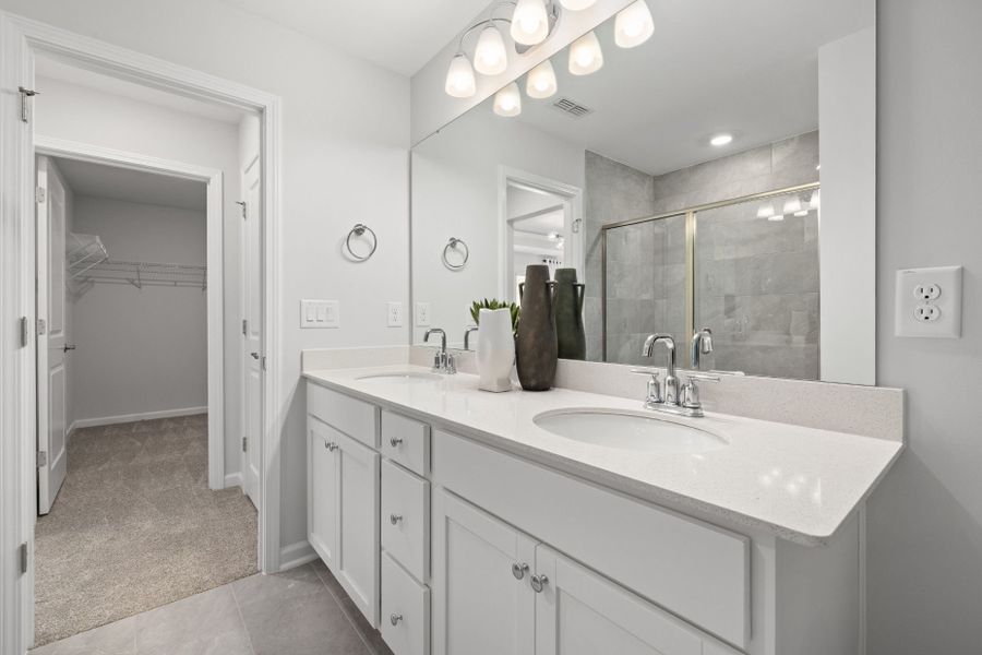 Furnished interior view inside a new home in Flemingfield, Greensboro (Image 17).