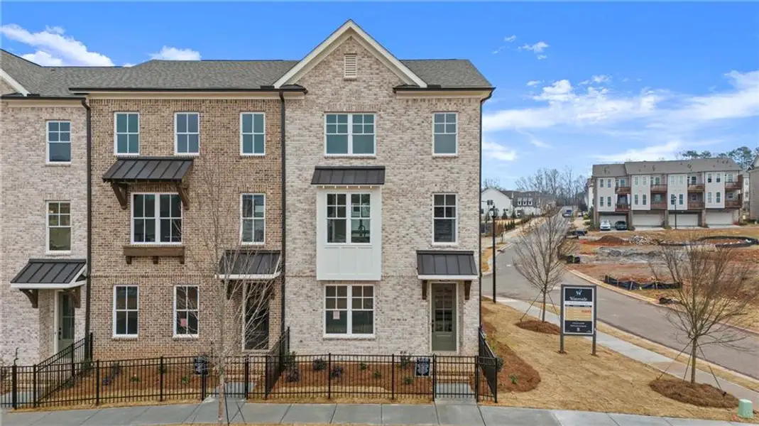Exterior details and patio area of a home in , Peachtree Corners (Image 4).
