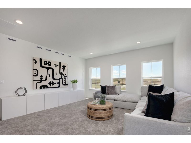 Furnished interior view inside a new home in Westerly, Erie (Image 16).