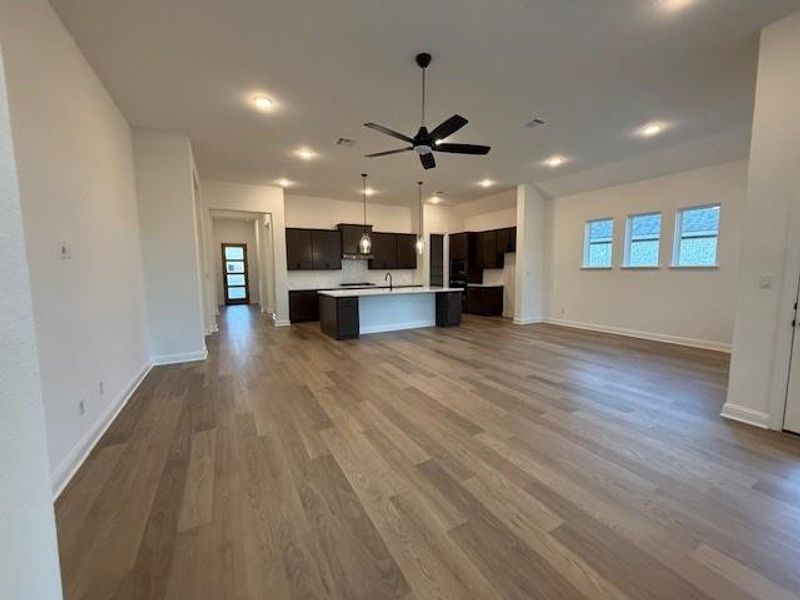 From Family Room to Open Concept Kitchen