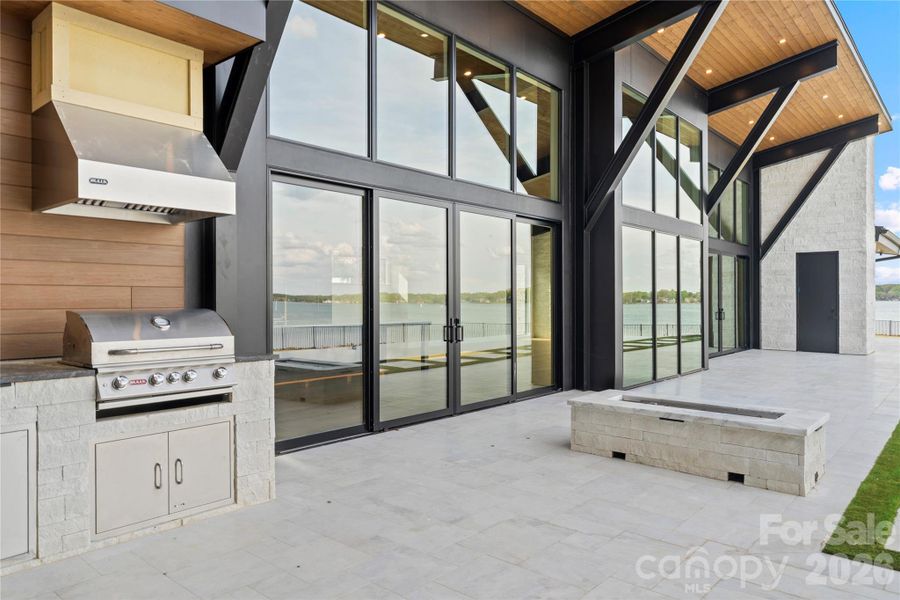 Exterior details and patio area of a home in , Cornelius (Image 24).
