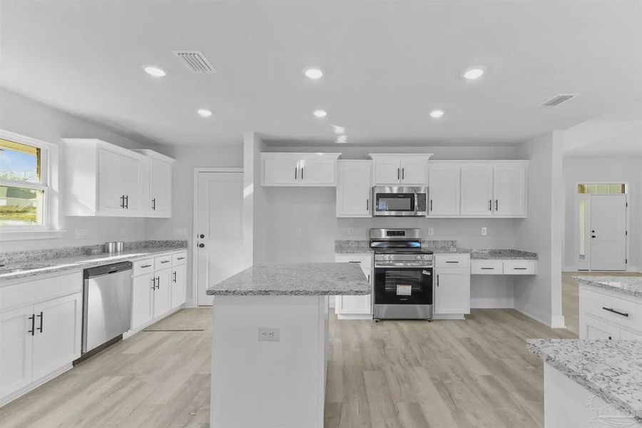 Furnished interior view inside a new home in Parkland Place, Pace (Image 4).