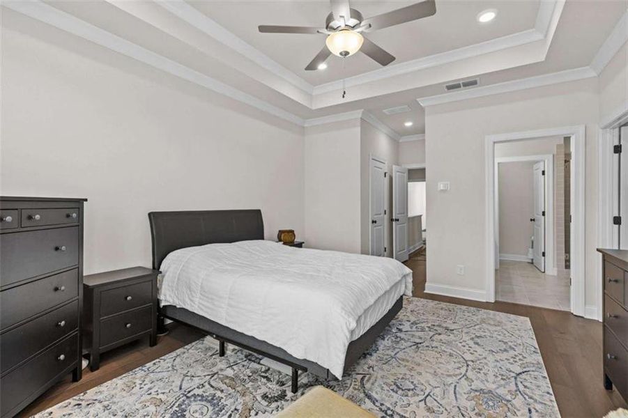 Furnished interior view inside a new home in , Peachtree Corners (Image 29). Furnished interior view inside a new home in , Peachtree Corners (Image 29).