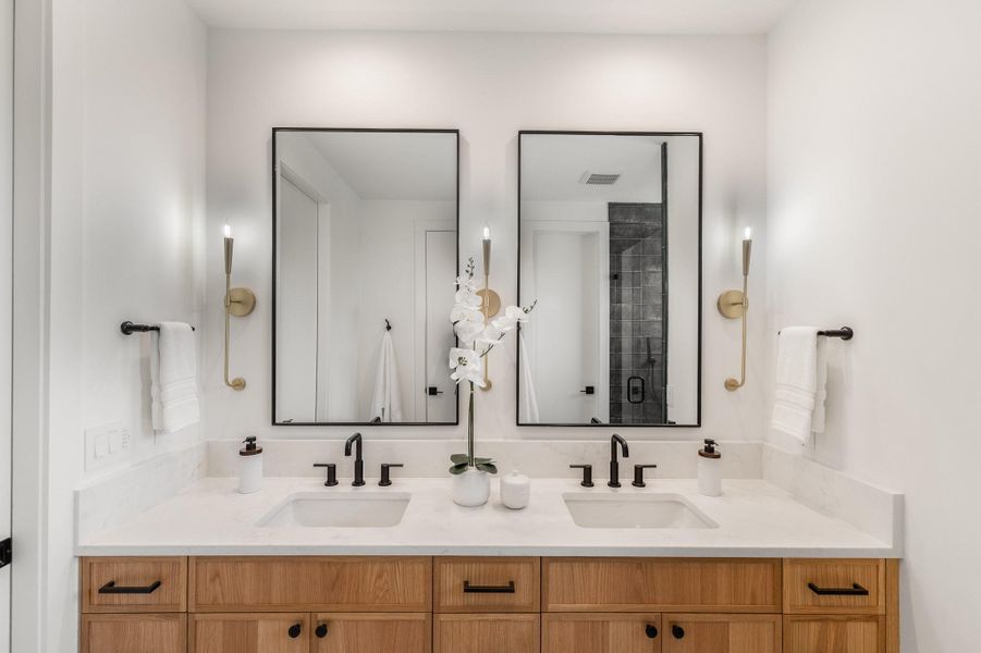 Furnished interior view inside a new home in , Austin (Image 14).