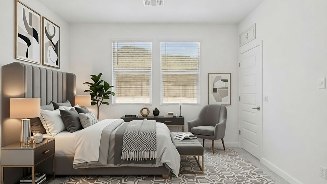 Furnished interior view inside a new home in The Buttes at Mystic, Peoria (Image 8).