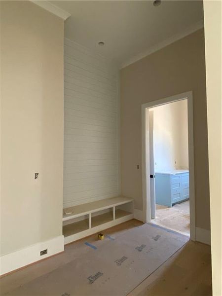 In-progress construction of a new home in , Acworth, GA (Image 54).