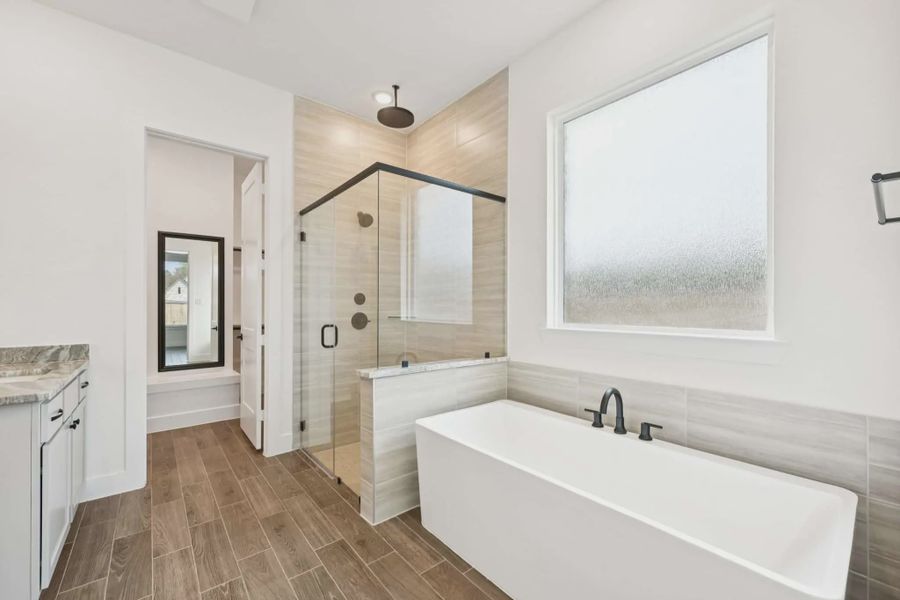 Furnished interior view inside a new home in Kresston, Montgomery (Image 9).