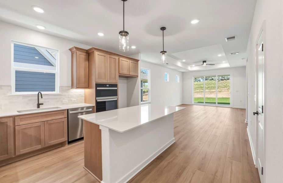 Furnished interior view inside a new home in Sun City Texas, Georgetown (Image 13).