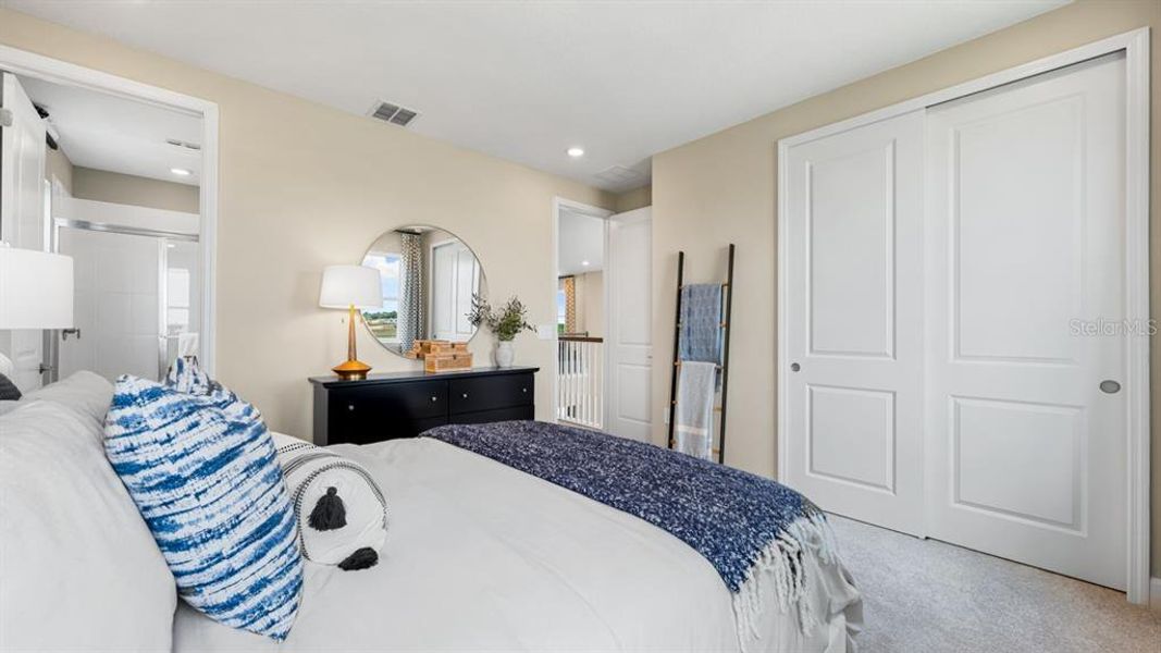 Furnished interior view inside a new home in Indigo Creek, Apollo Beach (Image 11).