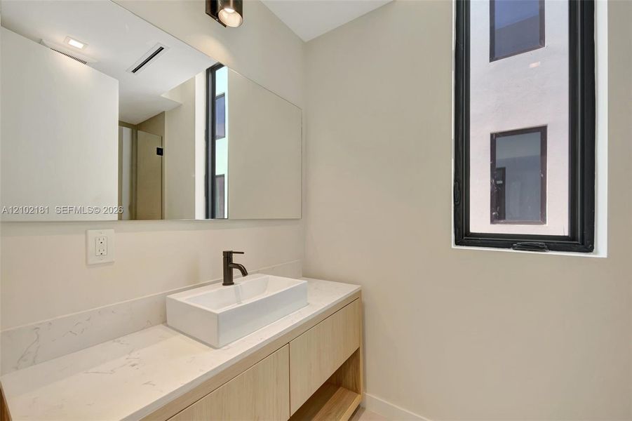 Furnished interior view inside a new home in , Miami (Image 6).