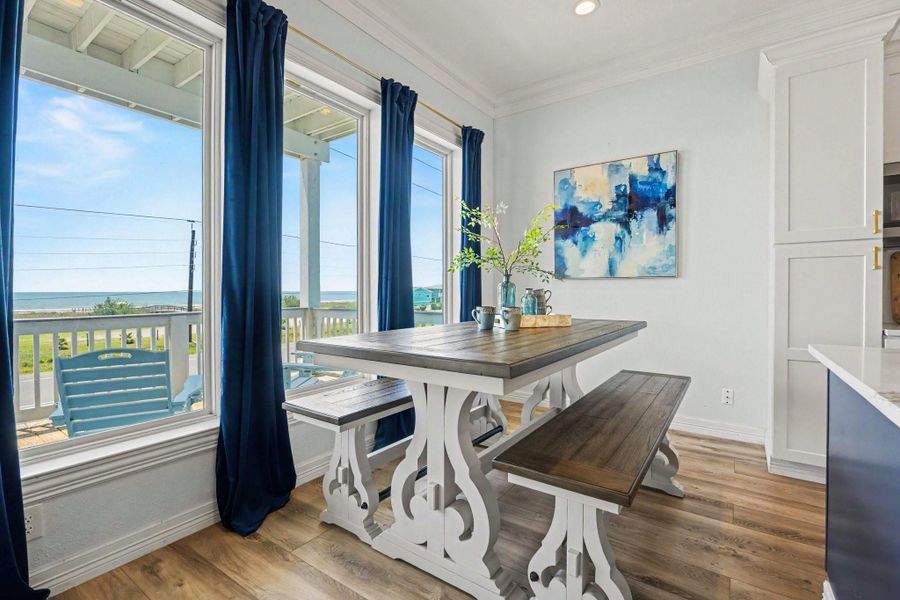 Furnished interior view inside a new home in , Galveston (Image 5).