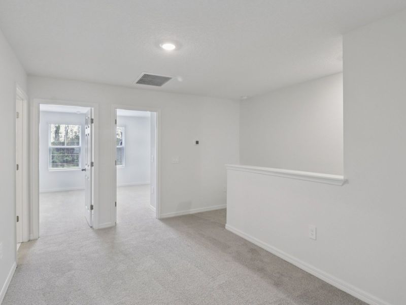 Spacious, unfurnished interior of a new home in Cagan Crossings West, Clermont (Image 10).
