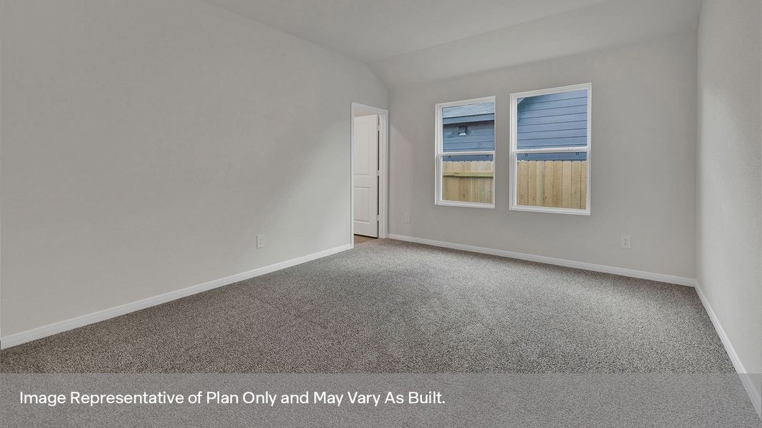 Spacious, unfurnished interior of a new home in Trace, San Marcos (Image 18).